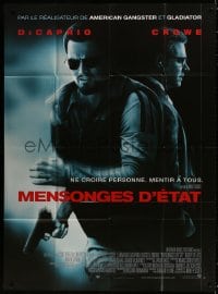 5j162 BODY OF LIES French 1p 2008 directed by Ridley Scott, Leonardo DiCaprio, Russell Crowe