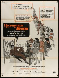 5j190 CAN HEIRONYMUS MERKIN EVER FORGET MERCY HUMPPE & FIND TRUE HAPPINESS French 1p 1969 sexy art!