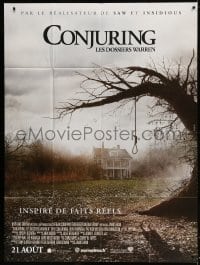 5j241 CONJURING advance French 1p 2013 based on the true case files of the Warrens, noose image!