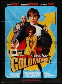 5j386 GOLDMEMBER French 1p 2002 Mike Myers as Austin Powers, Michael Caine, Beyonce Knowles