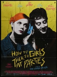 5j455 HOW TO TALK TO GIRLS AT PARTIES French 1p 2017 Elle Fanning, directed by John Cameron Mitchell