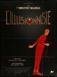 5j464 ILLUSIONIST French 1p 2010 cool magician cartoon with a screenplay by Jacques Tati!