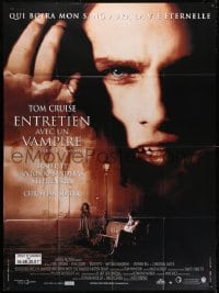 5j478 INTERVIEW WITH THE VAMPIRE French 1p 1994 Tom Cruise, Brad Pitt, Kirsten Dunst, Anne Rice
