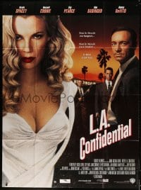 5j523 L.A. CONFIDENTIAL French 1p 1997 Kevin Spacey, Russell Crowe, sexy Kim Basinger!