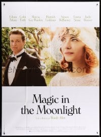 5j588 MAGIC IN THE MOONLIGHT French 1p 2014 directed by Woody Allen, Eileen Atkins, Colin Firth!