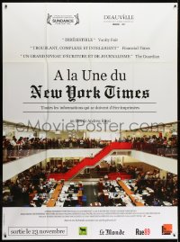 5j679 PAGE ONE: INSIDE THE NEW YORK TIMES advance French 1p 2011 cool newspaper documentary!