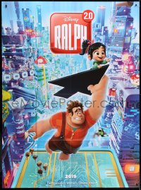5j735 RALPH BREAKS THE INTERNET advance French 1p 2018 great image of video game city, Ralph 2.0!