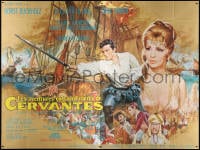 5j003 YOUNG REBEL French 4p 1968 best art of Gina Lollobrigida & Horst Buchholz by Jean Mascii!