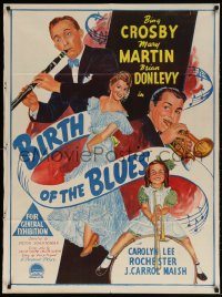5k296 BIRTH OF THE BLUES Aust 1sh 1941 Bing Crosby, Carolyn Lee, Brian Donlevy, Mary Martin!