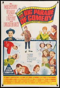 5k311 MGM'S BIG PARADE OF COMEDY Aust 1sh 1964 W.C. Fields, Marx Bros., Abbott & Costello, Lucille Ball