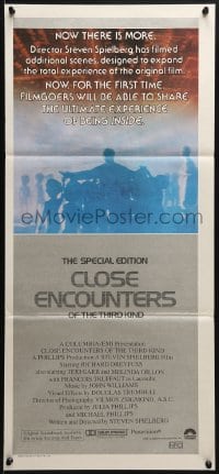 5k467 CLOSE ENCOUNTERS OF THE THIRD KIND S.E. Aust daybill 1980 Spielberg classic with new scenes!