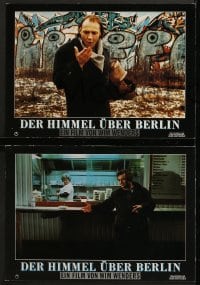 5k086 WINGS OF DESIRE 5 German LCs 1987 Wim Wenders German fantasy, Bruno Ganz!