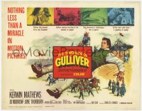 5m001 3 WORLDS OF GULLIVER TC 1960 Ray Harryhausen fantasy classic, giant Kerwin Mathews!