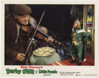5m454 DARBY O'GILL & THE LITTLE PEOPLE LC 1959 Albert Sharpe plays violin for leprechaun king!