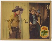 5m461 DESERT TRAIL LC R1939 cowboy John Wayne about to get ambushed by bad guys!