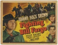 5m093 FIGHTING BILL FARGO TC 1941 Johnny Mack Brown in the title role, Fuzzy Knight, Nell O'Day!