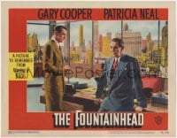 5m512 FOUNTAINHEAD LC #4 1949 Gary Cooper as Howard Roark with Raymond Massey as Gail Wynand!