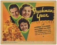 5m107 FRESHMAN YEAR TC 1938 great images of Constance Moore, Dixie Dunbar & William Lundigan!