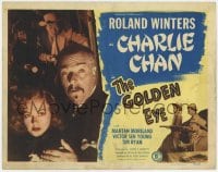 5m122 GOLDEN EYE TC 1948 Roland Winters as Charlie Chan, Victor Sen Young & Mantan Moreland!