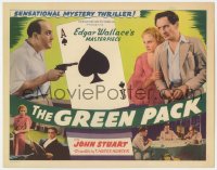 5m125 GREEN PACK TC 1940 Edgar Wallace's masterpiece, cool ace of spades gambling image!