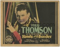 5m127 HANDS ACROSS THE BORDER TC 1926 super close up of cowboy hero Fred Thomson!