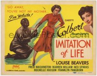 5m146 IMITATION OF LIFE TC R1949 Claudette Colbert, Louise Beavers, & Fredi Washington!