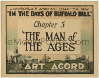5m147 IN THE DAYS OF BUFFALO BILL chapter 5 TC 1922 Art Acord in Universal historical chapter play!