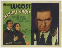 5m151 INVISIBLE GHOST TC 1941 creepy Bela Lugosi, Polly Ann Young, John McGuire, Clarence Muse