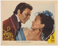 5m588 KISSING BANDIT LC #6 1948 best close up of Frank Sinatra romancing pretty Kathryn Grayson!