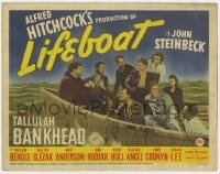 5m178 LIFEBOAT TC 1943 Alfred Hitchcock's adaptation of John Steinbeck's story of nine survivors!
