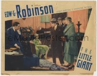 5m598 LITTLE GIANT LC 1933 Helen Vinson & three others watch Edward G. Robinson point accusing finger