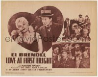 5m185 LOVE AT FIRST FRIGHT TC 1941 El Brendel, sexy Marion Martin, Columbia Short-Subject, rare!
