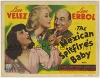 5m197 MEXICAN SPITFIRE'S BABY TC 1941 Lupe Velez & Leon Errol adopt 20 year-old Marion Martin!