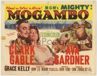 5m200 MOGAMBO TC 1953 Clark Gable, Ava Gardner, Grace Kelly, great artwork of hunters & giant ape!