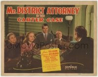 5m208 MR. DISTRICT ATTORNEY IN THE CARTER CASE TC 1942 James Ellison & Virginia Gilmore in court!