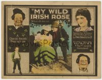 5m212 MY WILD IRISH ROSE TC 1922 great images of Pat O'Malley, Helen Howard and Mickey Daniels!