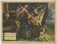 5m631 MYSTERY RANCH LC 1932 super tough George O'Brien fighting cowboy & three Indians at once!