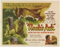 5m219 NOAH'S ARK TC R1957 Michael Curtiz Biblical epic, art of the flood that destroyed the world!