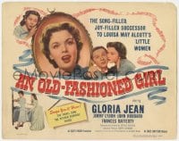 5m222 OLD-FASHIONED GIRL TC 1949 pretty Gloria Jean in Louisa May Alcott's Little Women sequel!