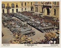 5m660 PATTON LC #4 1970 cool image of WWII tanks & soldiers, directed by Franklin J. Schaffner!