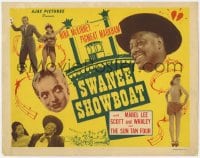 5m282 SWANEE SHOWBOAT TC 1940 Dewey Pigmeat Markham, Nina McKinney, all black cast musical!
