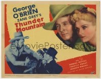 5m301 THUNDER MOUNTAIN TC 1935 cowboy George O'Brien stars in Zane Grey story, Barbara Fritchie