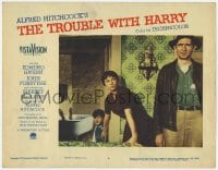 5m793 TROUBLE WITH HARRY LC #4 1955 Alfred Hitchcock black comedy, Shirley MacLaine w/ Royal Dano!