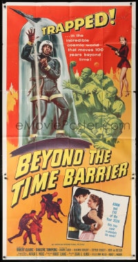 5p624 BEYOND THE TIME BARRIER 3sh 1959 Adam & Eve of the year 2024 repopulating the world!