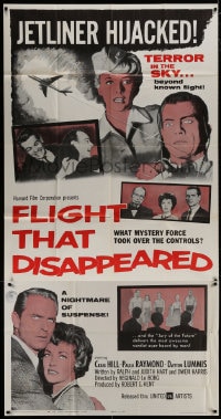 5p702 FLIGHT THAT DISAPPEARED 3sh 1961 jetliner hijacked, terror in the sky beyond known flight!