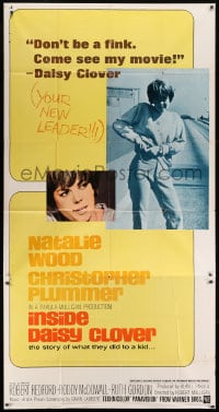 5p751 INSIDE DAISY CLOVER 3sh 1966 great image of bad girl Natalie Wood, don't be a fink!