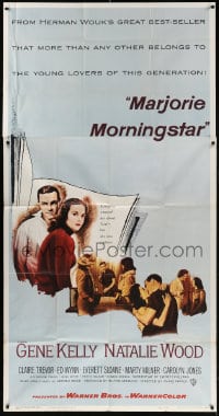 5p811 MARJORIE MORNINGSTAR 3sh 1958 Gene Kelly, Natalie Wood, from Herman Wouk's novel!