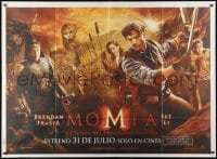 5p384 MUMMY: TOMB OF THE DRAGON EMPEROR advance Argentinean 43x58 2008 Brendan Fraser and Jet Li!