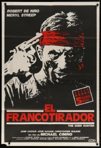 5p441 DEER HUNTER Argentinean R1980s Michael Cimino, Robert De Niro with gun to his head!