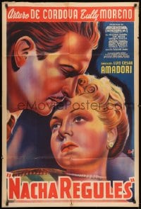 5p516 NACHA REGULES Argentinean 1950 Arturo de Cordova, Zoe Ducos, directed by Luis Cesar Amadori!